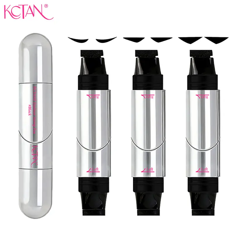 3 Piece Rotating Eyeliner Stamp Set, Three Wing Shapes, Fast One Step Cat Eye Tool, Waterproof Quick Dry SmudgeResistant Formula, Long Lasting Precision Makeup for Daily Wear, Travel and Festival Beauty.