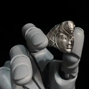 Diavolo K Crimson Adjustable Ring