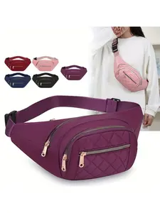 Men's & Women's Casual Waist Bag, Oxford Cloth Zipper Belt Bag, Crossbody Belt Bags, Sports-Style Crossbody Phone Bag, Crossbody Fanny Pack, Daily Essential, Perfect Gift for Him & Her