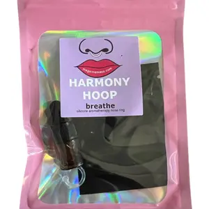 Harmony Hoop: Breathe, Aromatherapy Silicone Nose Ring