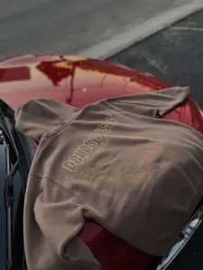 DS Brown and Cream Hoodie