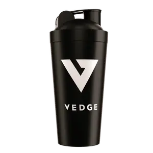 Vedge Stainless Steel Shaker Cup Drinkware Flasks Portable Tumbler for Smoothies and Shakes