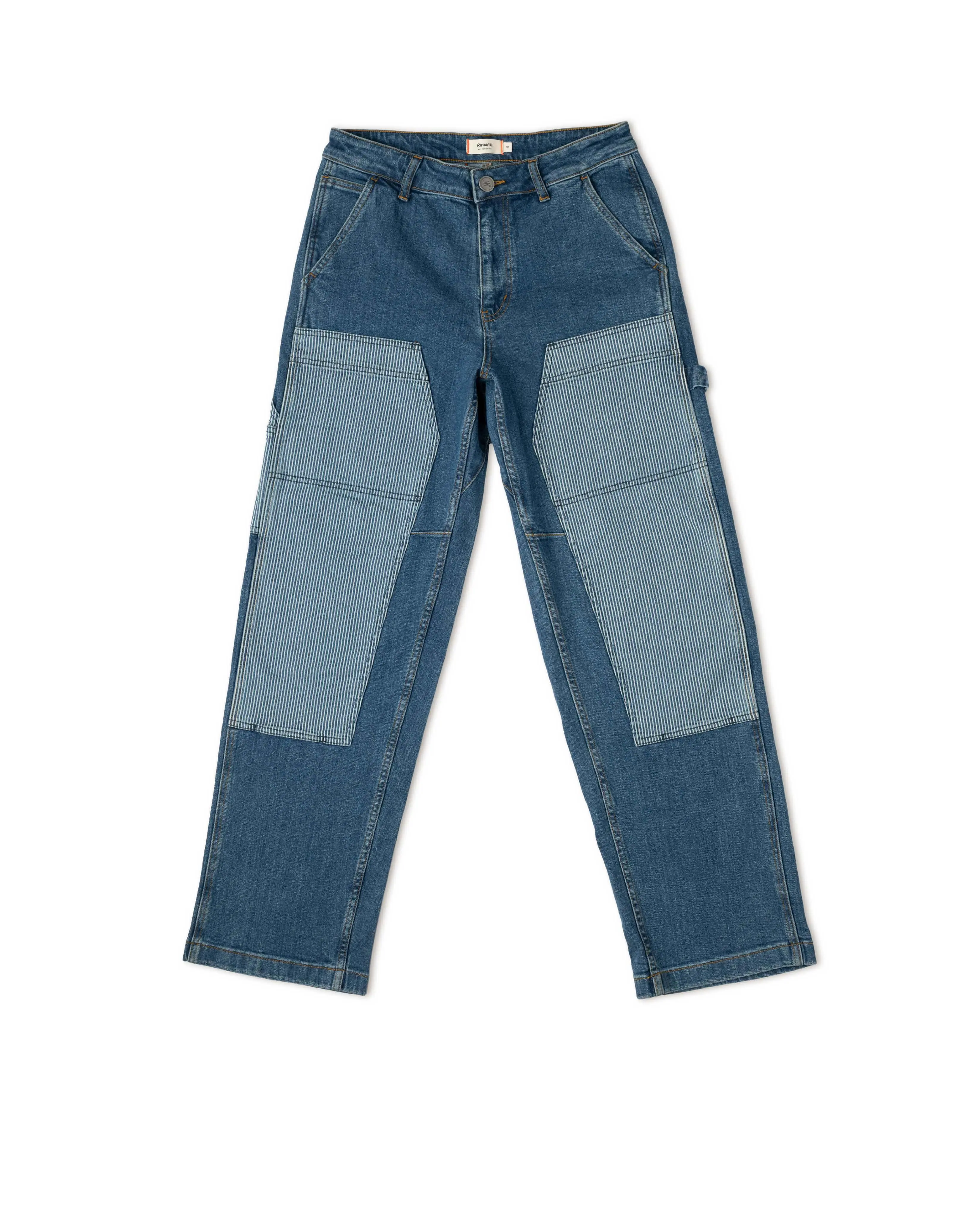 Men's Indigo Utility Jeans