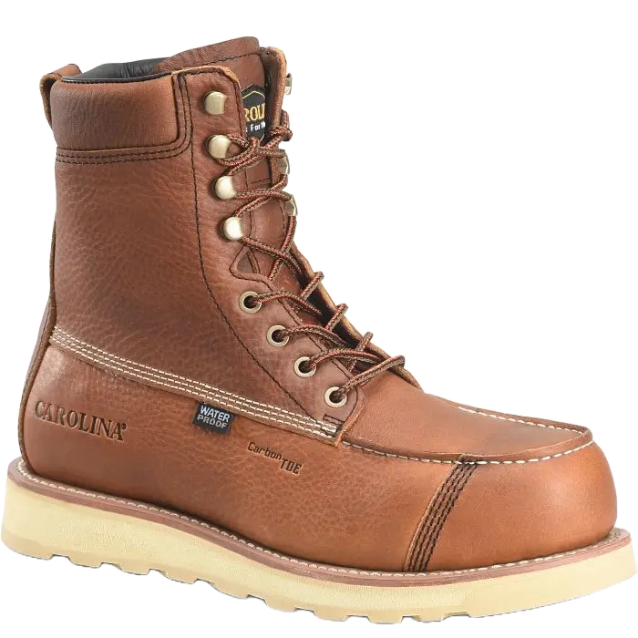Carolina Men's Carbon Comp Toe Waterproof Brown Work Boots CA7571