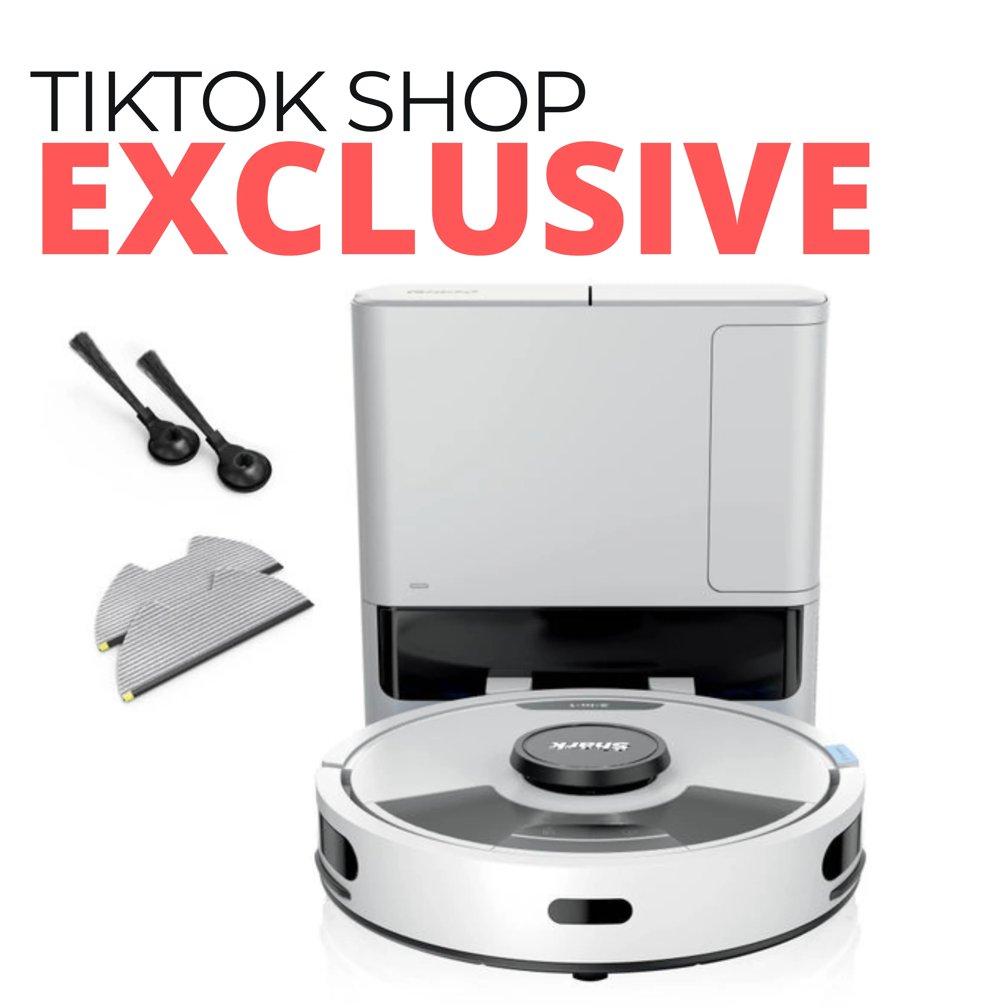 Shark Matrix Plus 2-in-1 Vacuum & Mopping Robot with Self-Empty - RV2630WSWH