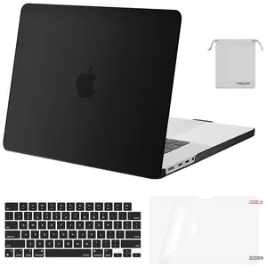 MOSISO 4-in-1 MacBook Pro 16 Case M4 M3 M2 M1 (A3403 A3186 A2991 A2780 A2485) Hard Shell Cover + Keyboard Cover + Screen Protector with Pouch, Model Specific Protective Laptop Case 2021-2026 Release