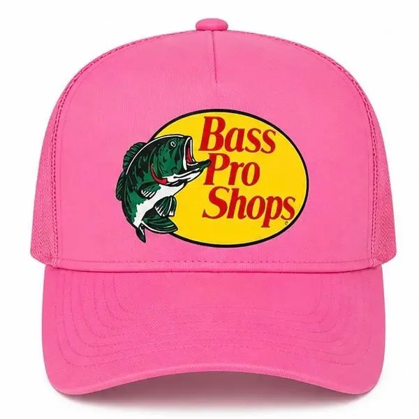 Bass Pro Shops Pink Trucker Hat – Adjustable Snapback