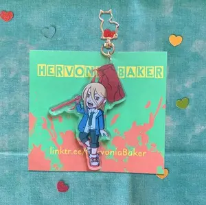 Chainsaw Man Keychain - Powerful Accessory for Keys