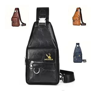 【Local Delivery】Maxoner Men's Large Capacity Waterproof Crossbody  Made Of Wear-resistant Fabric, With Large Capacity, Convenient To Carry, Suitable For Daily Work, Leisure, And Travel Belt Bag Fathersdaygift