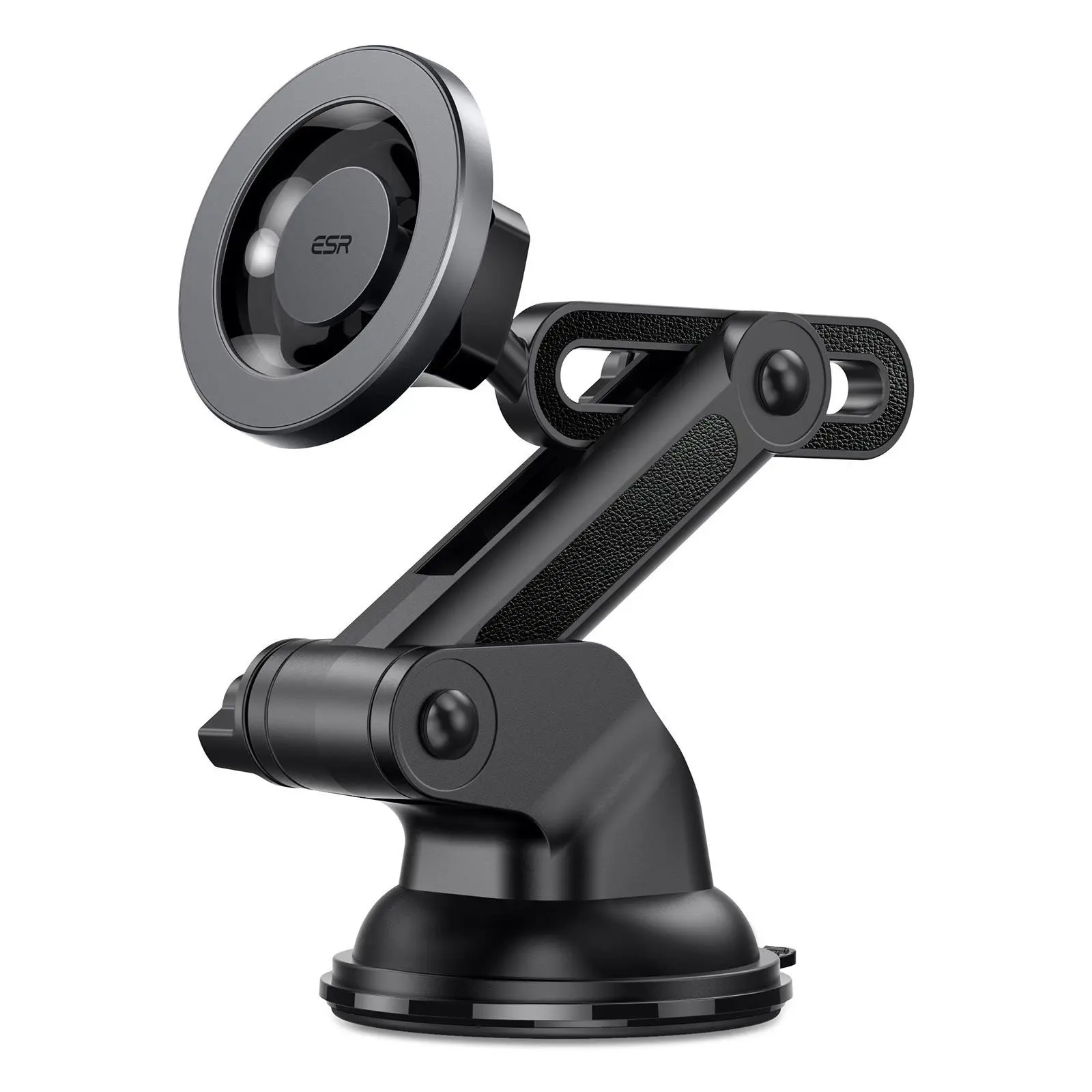 ESR HaloLock Magnetic Phone Holder for Car, Compatible with MagSafe, Windshield Mount for iPhone 17/16/15/14/13/12,  Adjustable Landscape, 360° Ring of Magnets, Ultra-Strong N52H Magnets, 2300g, Secure Mount