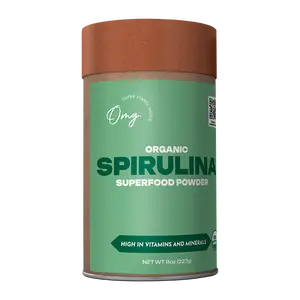 Organic Spirulina Powder - Certified Organic & Kosher, High in Vitamins and Minerals
