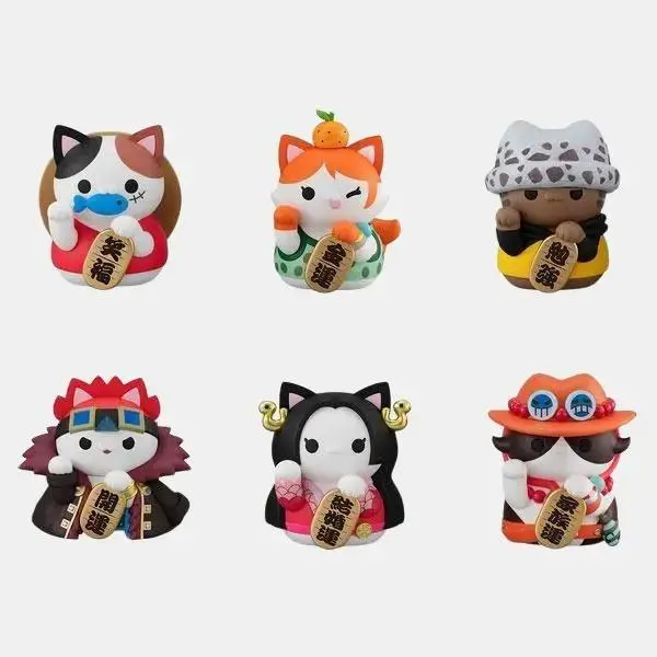 1 Box (1 Cat) of Fortune Lucky Cat Pirate