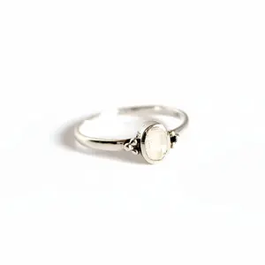 Mother of Pearl Sterling Silver Ring