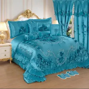 Elegant Comfort 10-Piece King Size Bedding Set - Soft Hypoallergenic Comforters for Cozy All-Season Home Decor