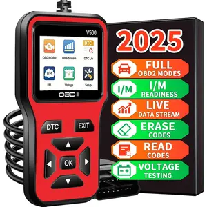 OBD2 Scanner Diagnostic Tool - Check Engine Light Code Scanner Tool with Reset, DTC, Data Stream, I/M Readiness,  &  Scan Tool for All  Since 1996, escaner automotriz