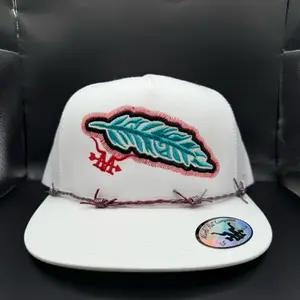 Tribal Feather hat by Marfa hat company