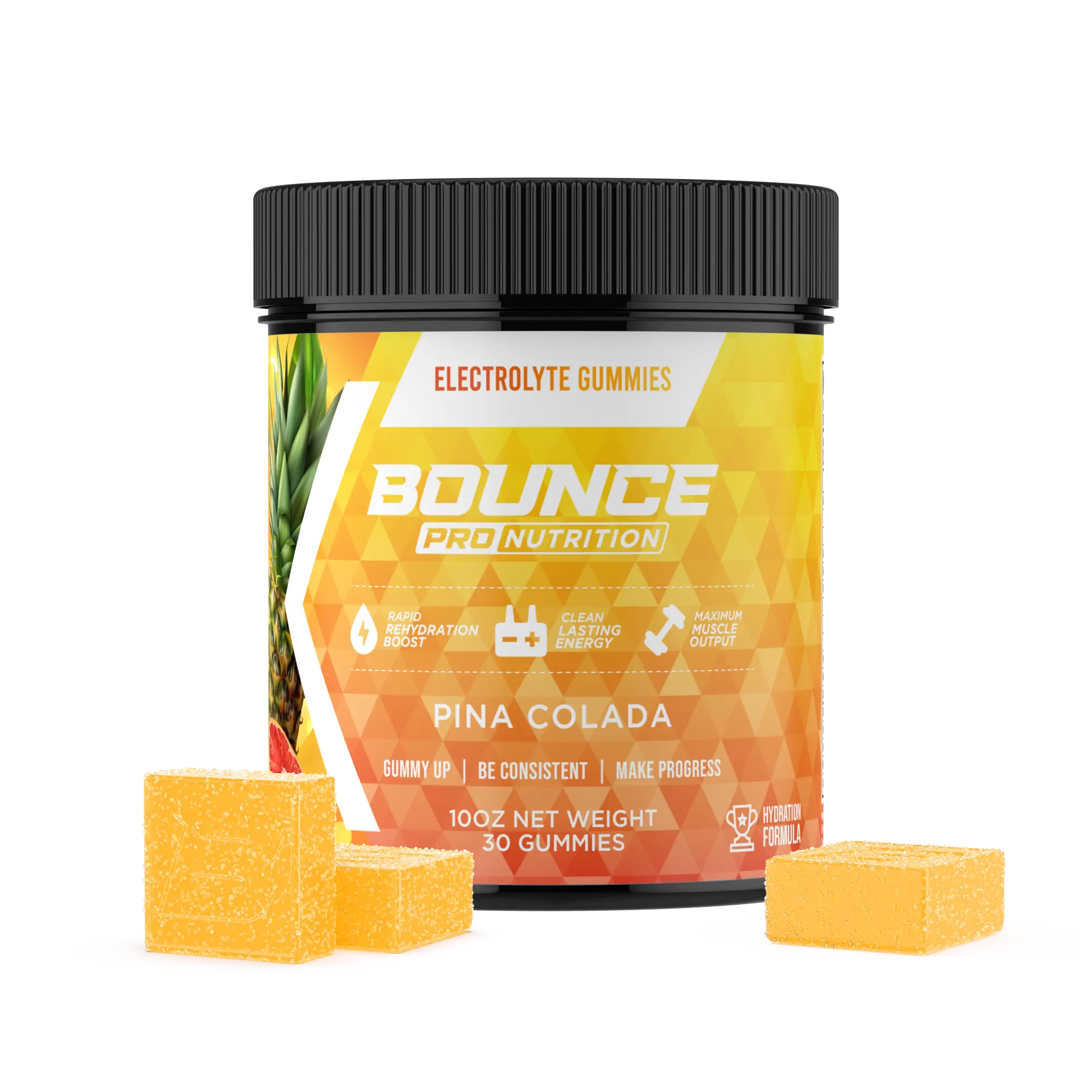 Electrolyte Gummies - Hydration Formula - Pina Colada