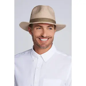 Men's Holden Packable Travel Fedora | Khaki