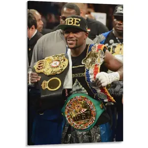 Floyd Mayweather Jr Boxing Poster (4) Artworks Picture Print Poster Wall Art Painting Canvas Gift Decor Home Posters Decorative