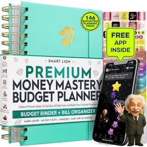 Budget Planner and Monthly Bill Organizer Cash Envelope Budget System Finance Planner Bill Payment Tracker Money Saving with Productivity App Money Mindset for Attracting Financial Abundance