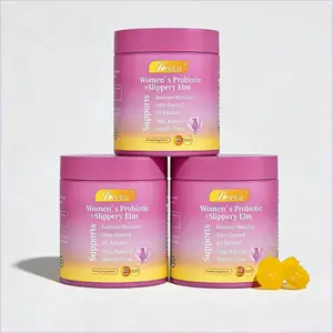 Her Juicy Feminine Probiotics Gummies – All-in-One Women’s pH Balance, Odor & Dryness Support with Slippery Elm & Lactobacillus | Hawaiian Pineapple, 60 Count