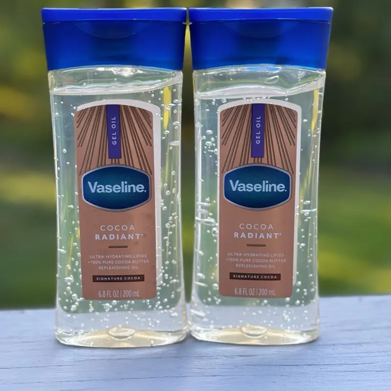 Cocoa Radiant Vaseline Body Oil Gel, Moisturizing Body Care Cosmetic for Aroma Therapy