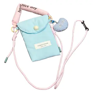 Luxury Cute Cartoon DIY Kt Cat Camera Bag, Soft Silicone Protective Case for Dji Pocket3, Portable Handheld Tripod Cover with Lanyard