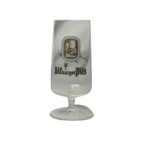 Bitburger Pilsner Glass 0.2L – German Beer Glass by Rastal