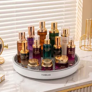 1Pc Lazy Susan Organizer, 11.81-Inch Lazy Susan Turntable for Cabinet, Refrigerator, Dining Table and Table top - Versatile Organizers and Storage Solution for Kitchen, Pantry, and Bathroom, Bathroom Necessities
