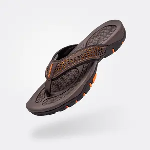 Hobibear PowerTRC Men's Flip Flops Beach Sandals Indoor And Outdoor Thong Sandals Sport And Casual Wear