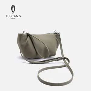 Genuine Leather Crossbody Portable Phone Bag, Handheld Small Storage Pouch