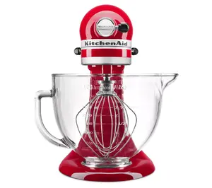 KitchenAid 5-qt Tilt Head Glass Bowl Stand Mixer w/ Flex Edge KitchenAid 5-qt Tilt Head Glass Bowl Stand Mixer w/ Flex Edge