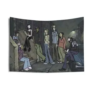 Wall tapestry/ Teenager room decor/ Wall decor/ Poster/Mtv Downtown