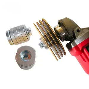 1 set Angle Grinder Adapter M10 Spindle Adapter, Including Washer and Nut, Suitable for Type 100 Handheld Polishing Machine, Angle Grinder Adapter, Angle Grinding Tools