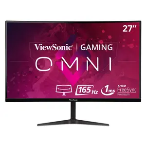 Viewsonic  27 in. 2560 x 1440 Resolution 165 Hz WQHD Curved Gaming Monitor