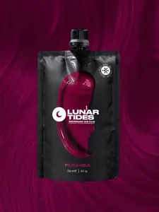 Lunar Tides Deep Pink Hair Color Semi-permanent - Fuchsia