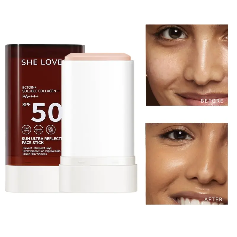 Multi Functional Foundation Stick Concealer Sunscreen Long Lasting Lightweight Texture 3 Colors Available
