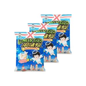 WANT WANT 【Value Pack】Lonely God Vegetable Potato Twists – 3 Bags (2.46 oz Each) Crispy Crunchy Snack Flavor