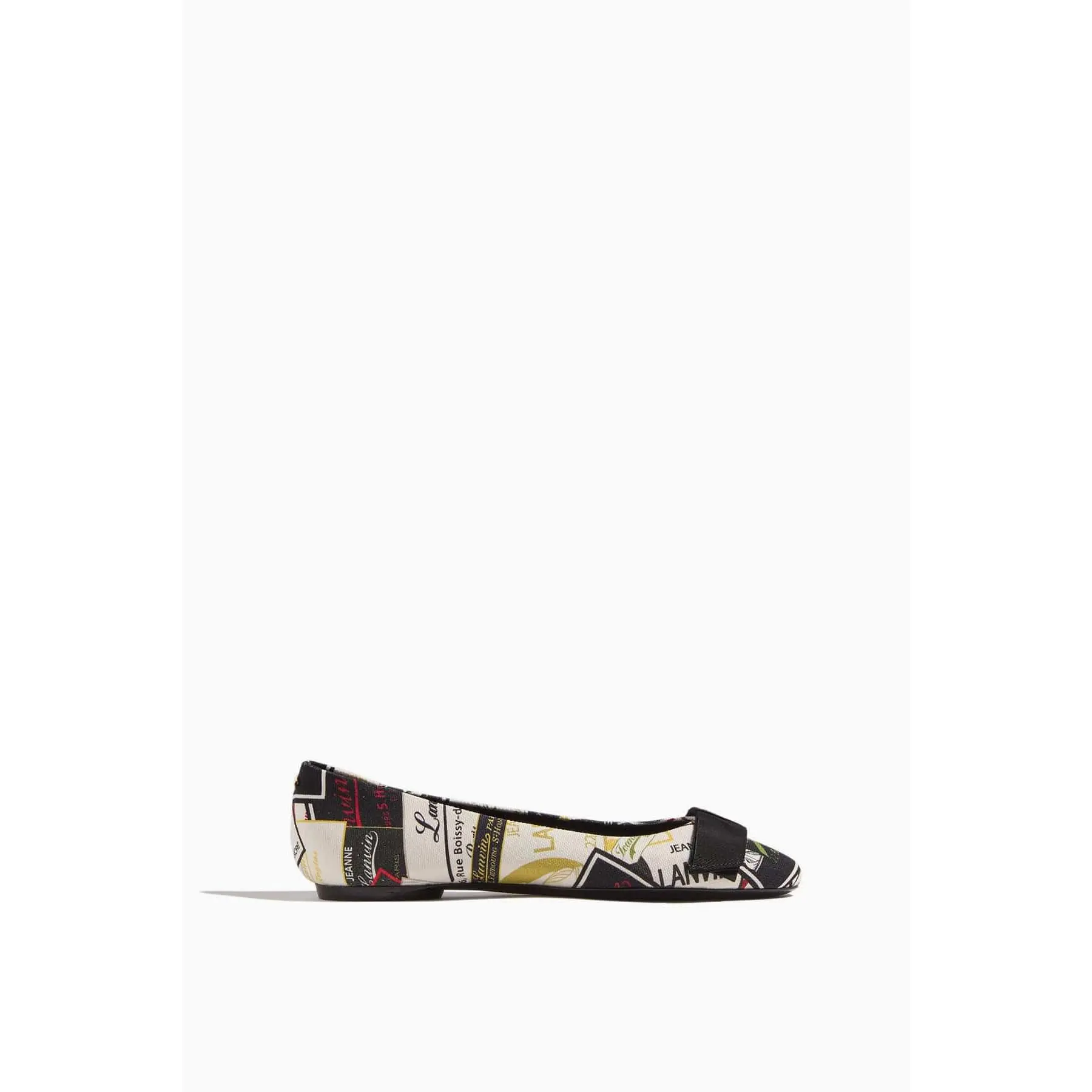 Ballerina Ete Lanvin in Black/Yellow
