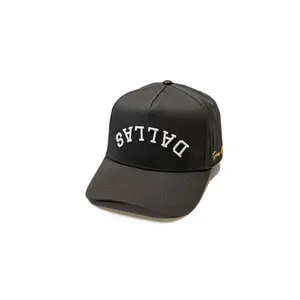 Precurved Dallas snapback - CHARCOAL