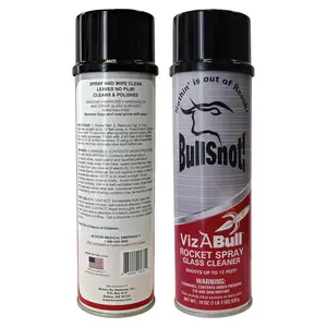 BullSnot VizABull Rocket Spray Glass Cleaner – 19 oz Streak-Free Shine | SKU 10899-021