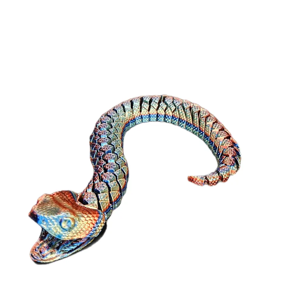 15 inch flexy bush viper snake fidget toy