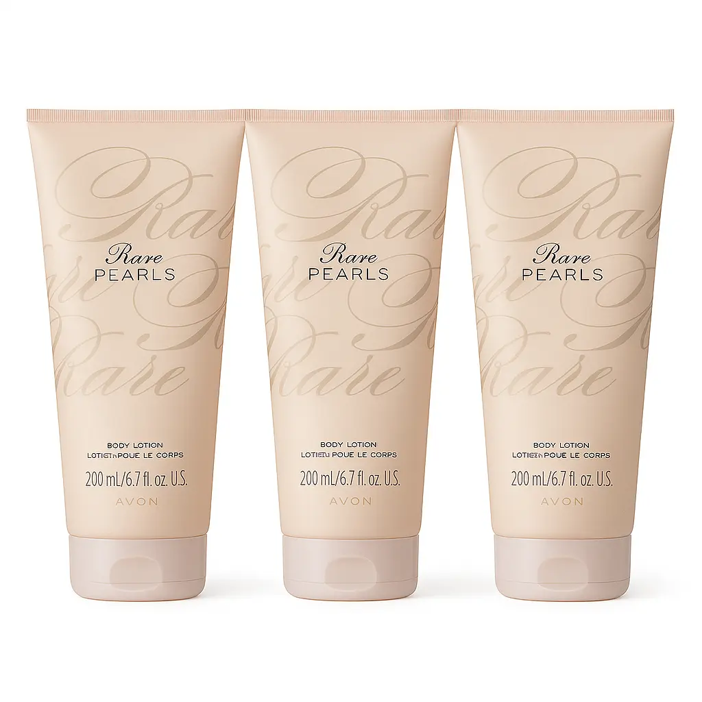 Rare Pearl Body Lotion Avon Set de 3