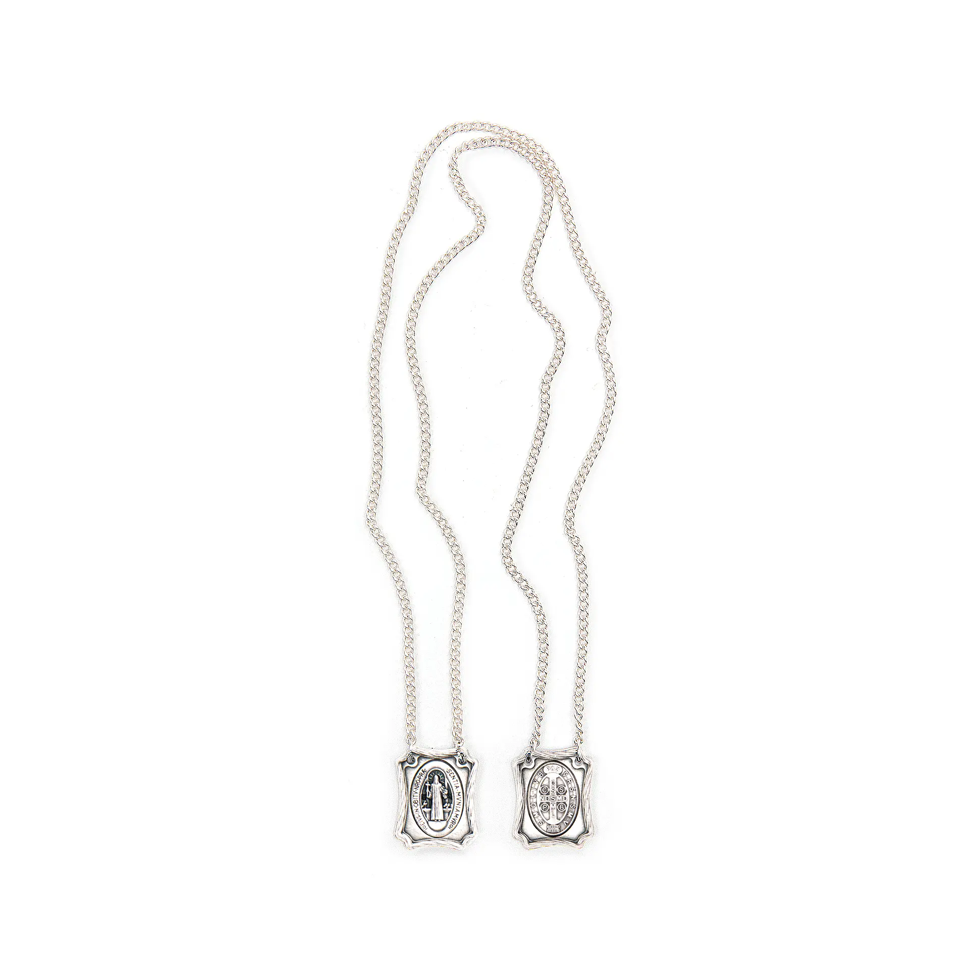 St Benedict Scapular Metal