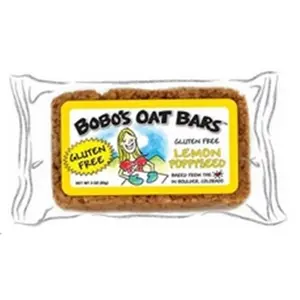 Bobos Oat Bars  Bobos Oat Bars Gluten Free All Natural Bar Lemon Poppyseed - 12x3Oz, Snack