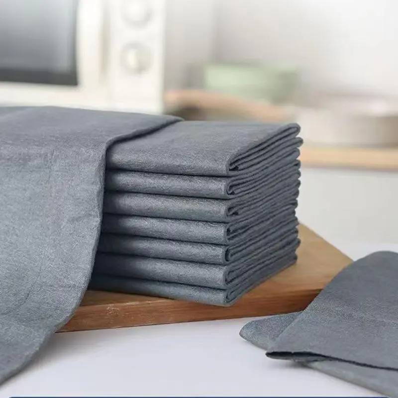 Soft Microfiber Thick Cloths, 10-Count 20*25CM Durable Easy Clean Reusable Streak-Free Cleaners with Neat Edges, Glass & Windows & Cars Cleaning Tool, Camera Care Accessory, Mother's Day Gift