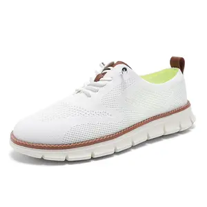 Unisex 2026 Flyknit Breathable Sneakers - Lightweight Lace-up Casual Shoes for Men & Women, Large Size Athletic Walking Shoes 8810 Summervibes