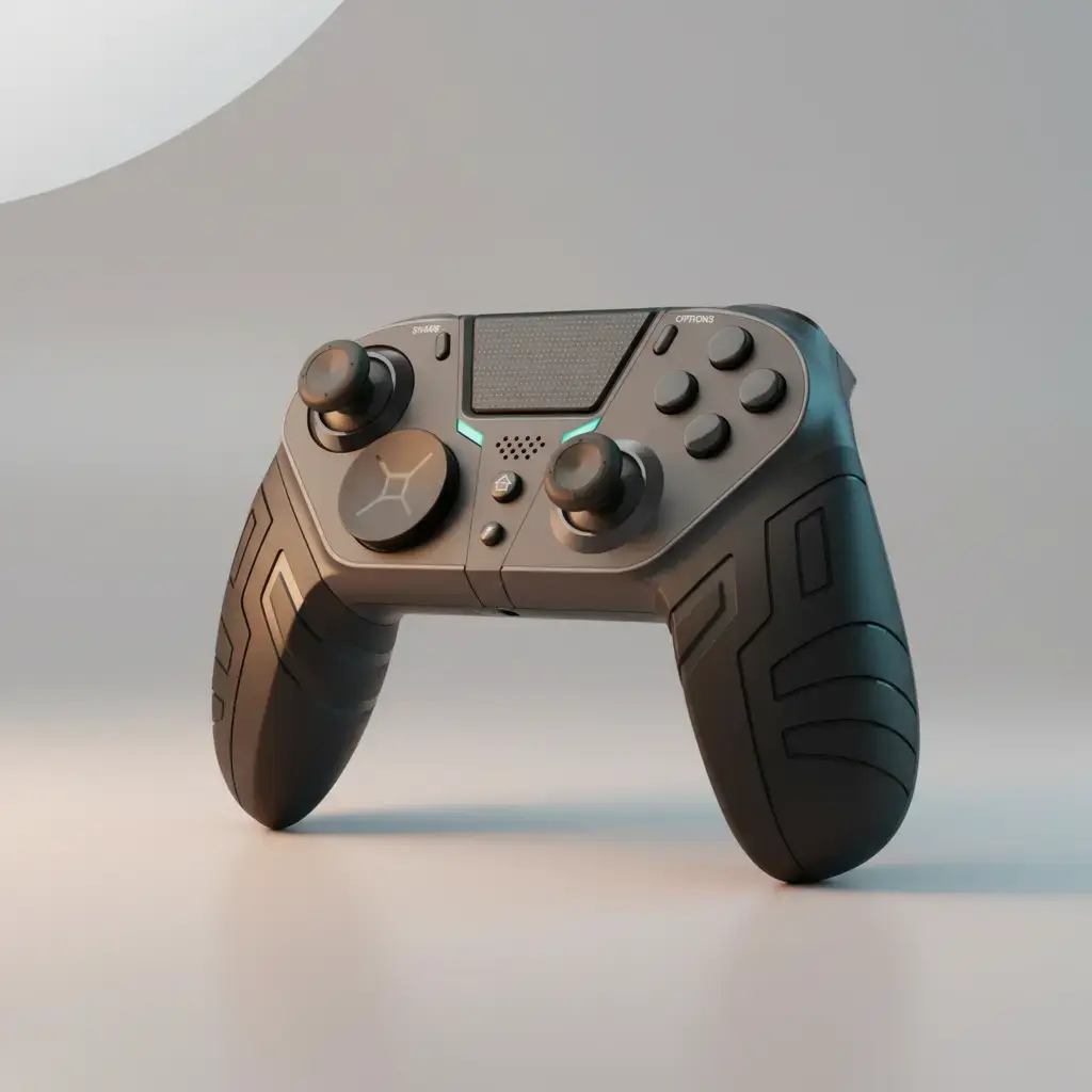Wireless Pro Controller for PS4 PS3 PC Android TV Bluetooth Gamepad with Dual Vibration Ergonomic Design Rechargeable Lithium Battery