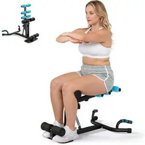Adjustable Squat Machine Hip Training Machine Core Leg Push-up Exercise Machine Home Gym