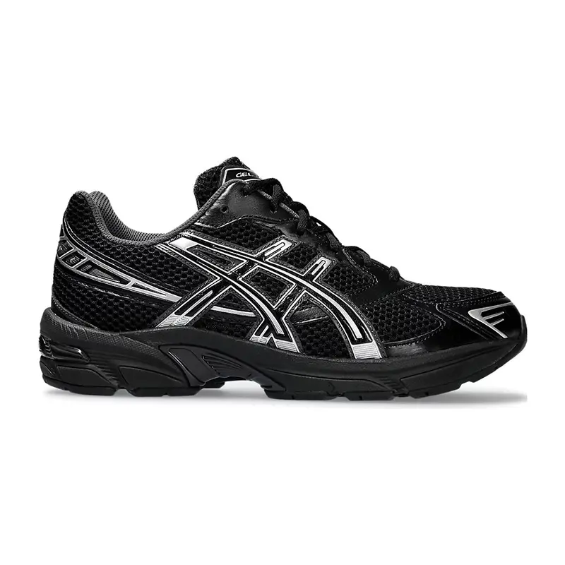 ASICS GEL-1130 Black/Pure Silver Men's lifestyle and retro-running sneaker